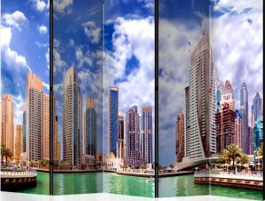 Διαχωριστικό με 5 τμήματα – Cumulus over Dubai II [Room Dividers]