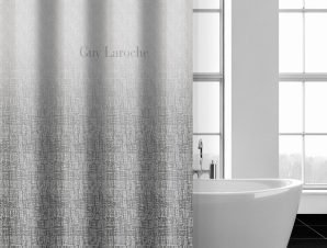 Κουρτίνα Μπάνιου Guy Laroche Valley Silver 180×185