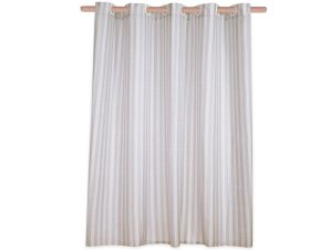 Κουρτίνα Μπάνιου Nef-Nef Satti Beige-Beige 180×180